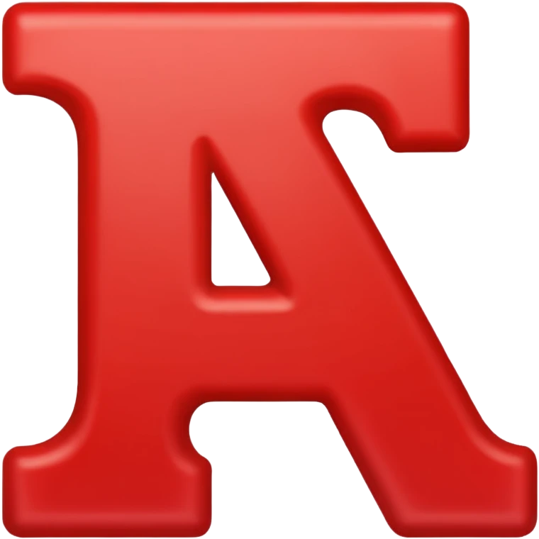 Letter A emoji