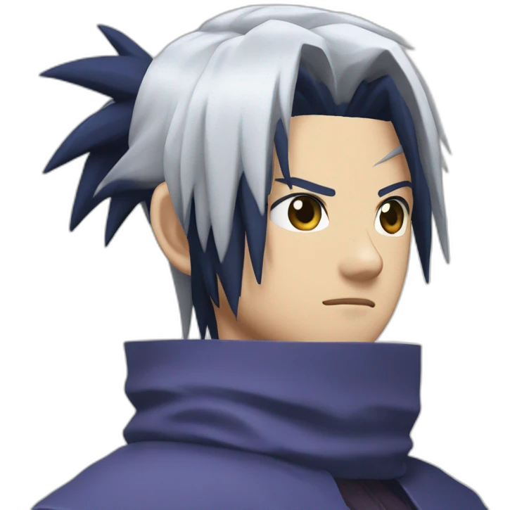 Sasuke carapuce style emoji