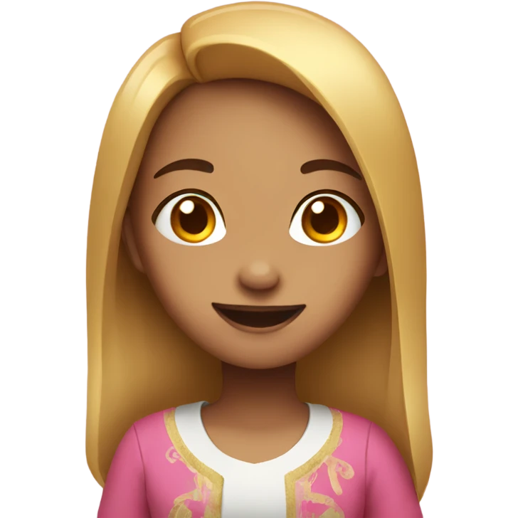 Half Asian girl celebrating 19th birthday emoji