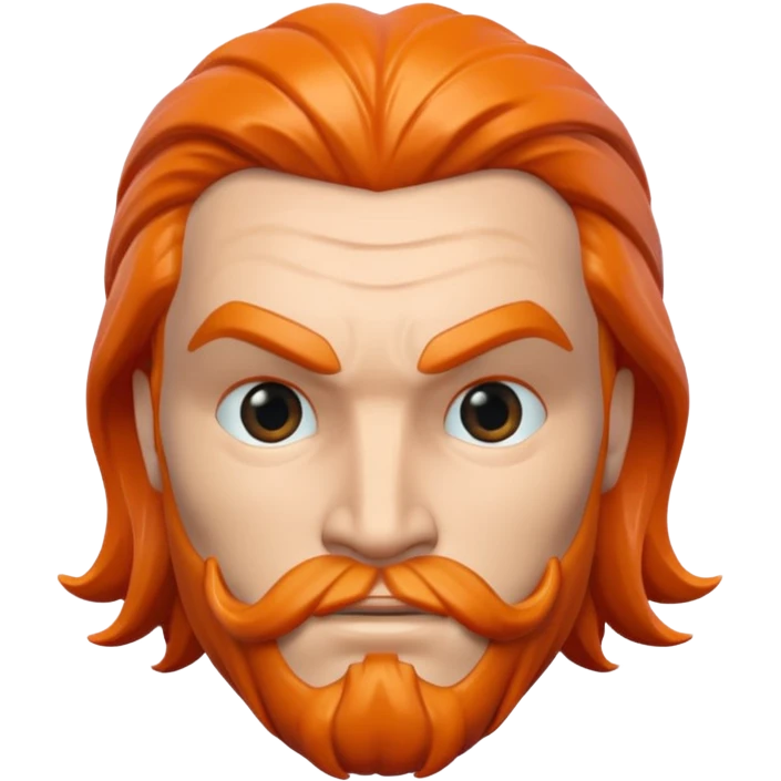 Aquamen face men 3d emoji