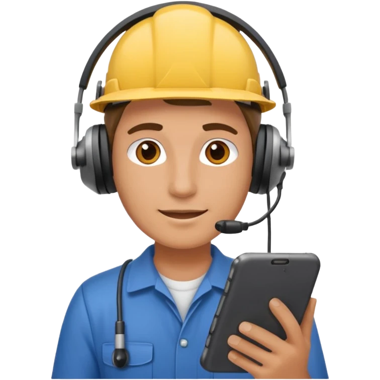 mobile tecnician emoji