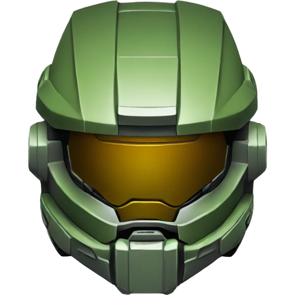Master Chief helmet  emoji