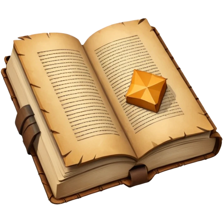 open old book low poly emoji