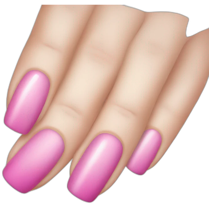 pink nail emoji