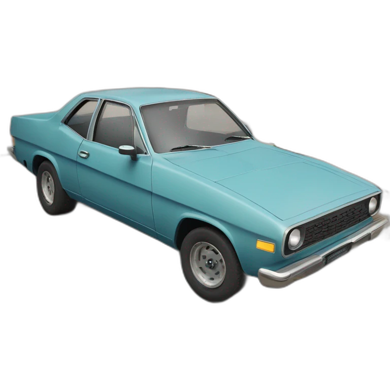 Car in a pool emoji