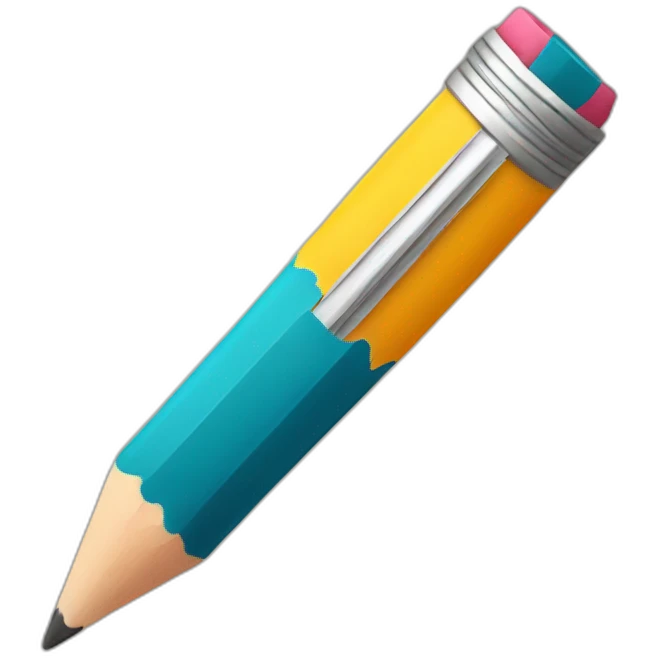  pencil emoji