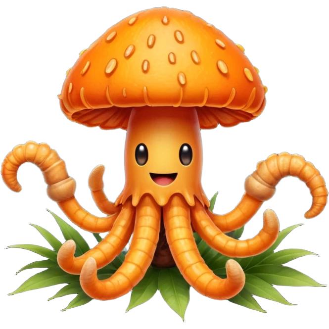 happy cordyceps emoji