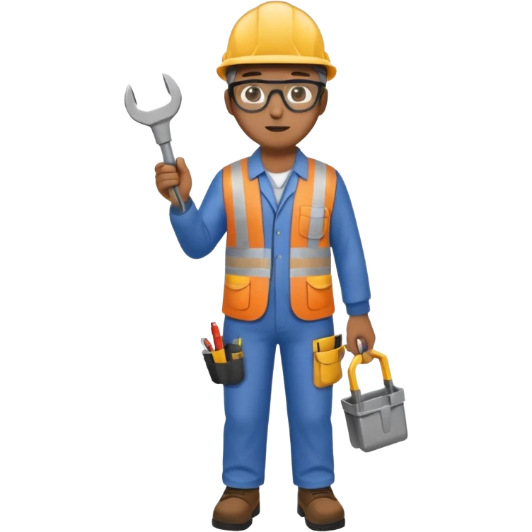 Engineers working full body emoji