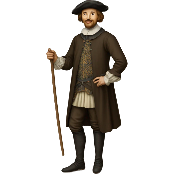 16th century man full length  emoji