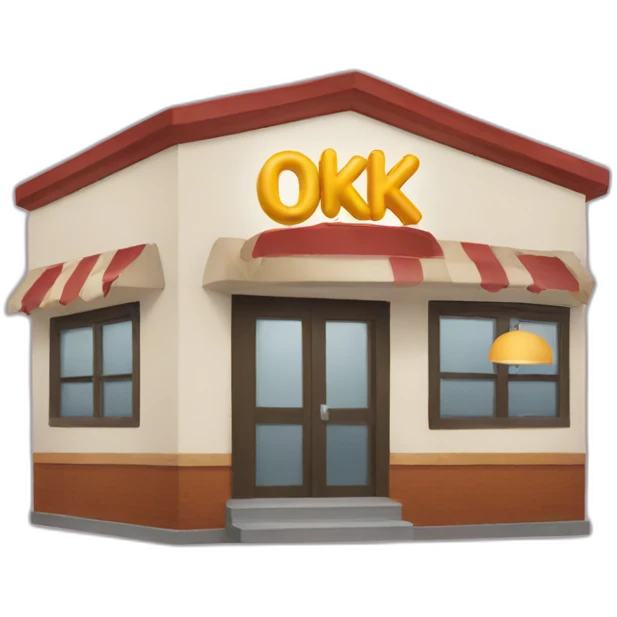 Ok and restaurant emoji
