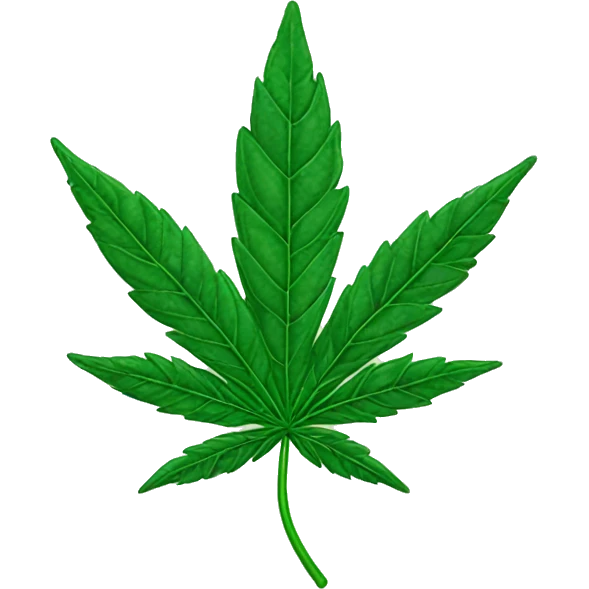 Weed leaf emoji