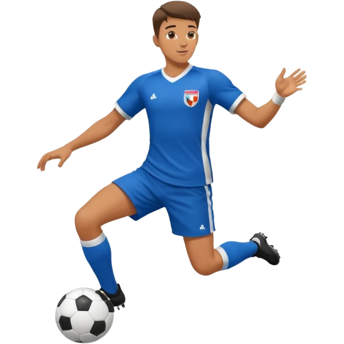 soccer player doing ball tricks emoji