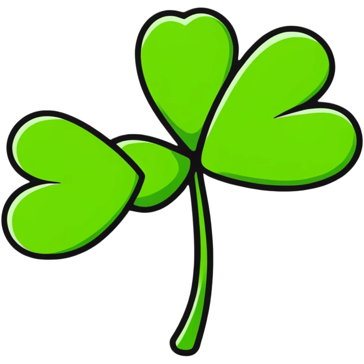 shamrock emoji