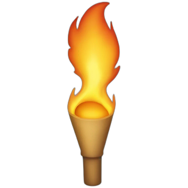 flame torch emoji