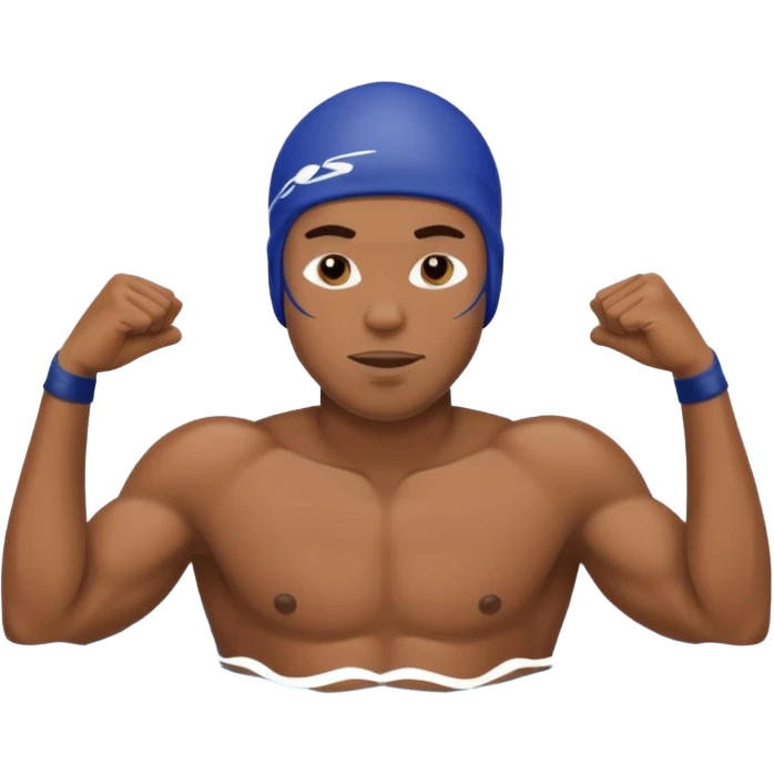 swimmer black man emoji