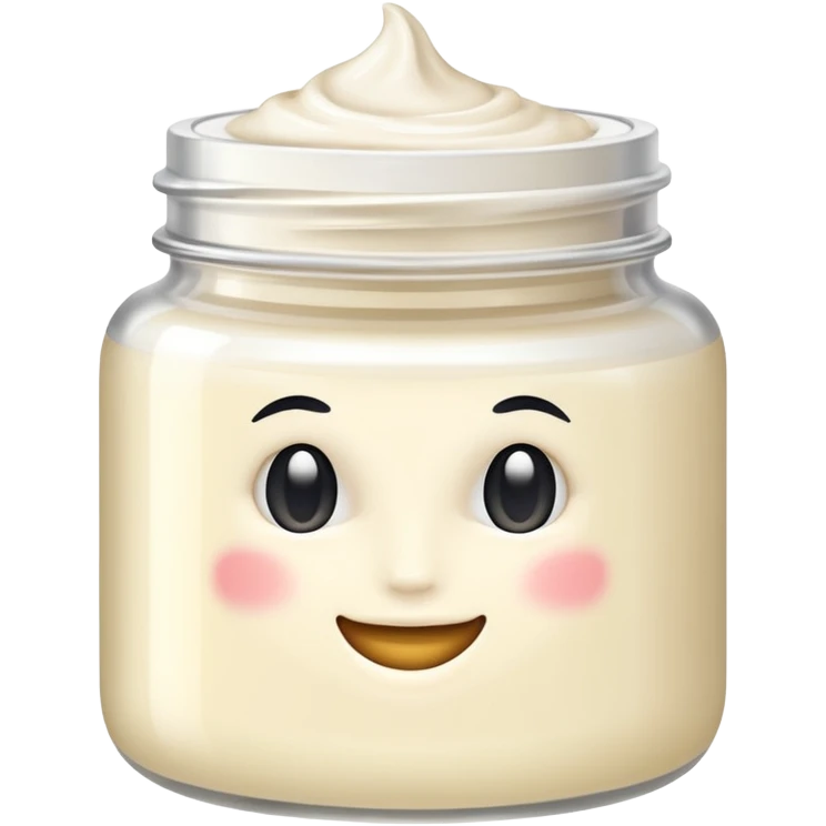 luxury white moisturizer emoji