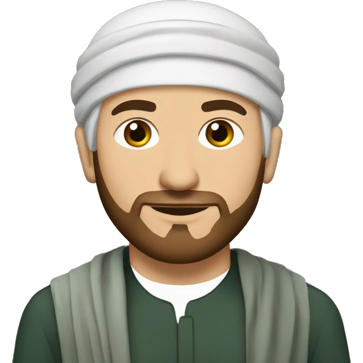 Muslim Chechen man emoji