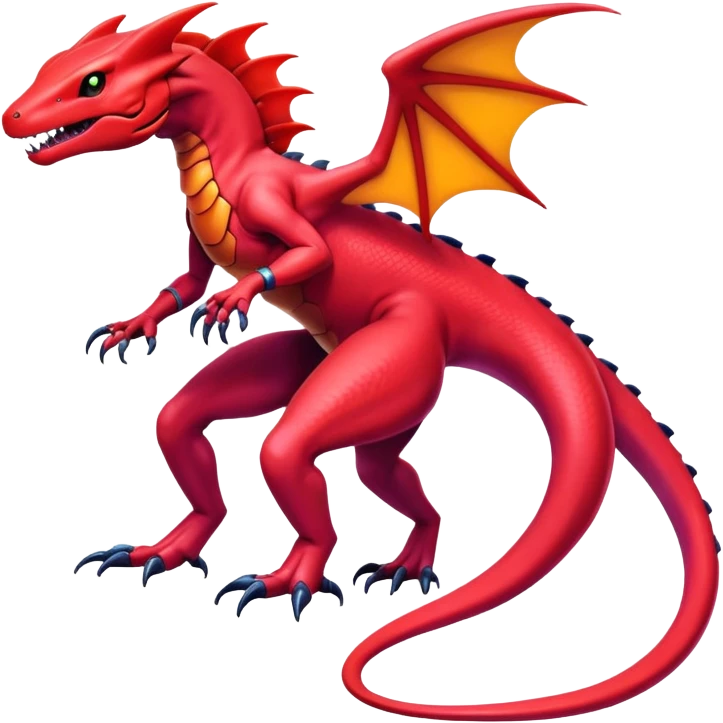 Shiny Exotic Colorful epic Salandit-Genesect-Koraidon-Fakémon-hybrid-creature (full body)  emoji