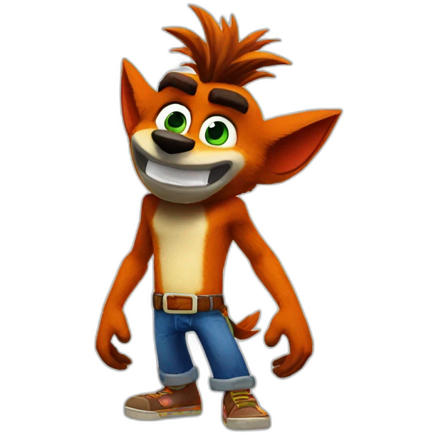 Crash bandicoot emoji