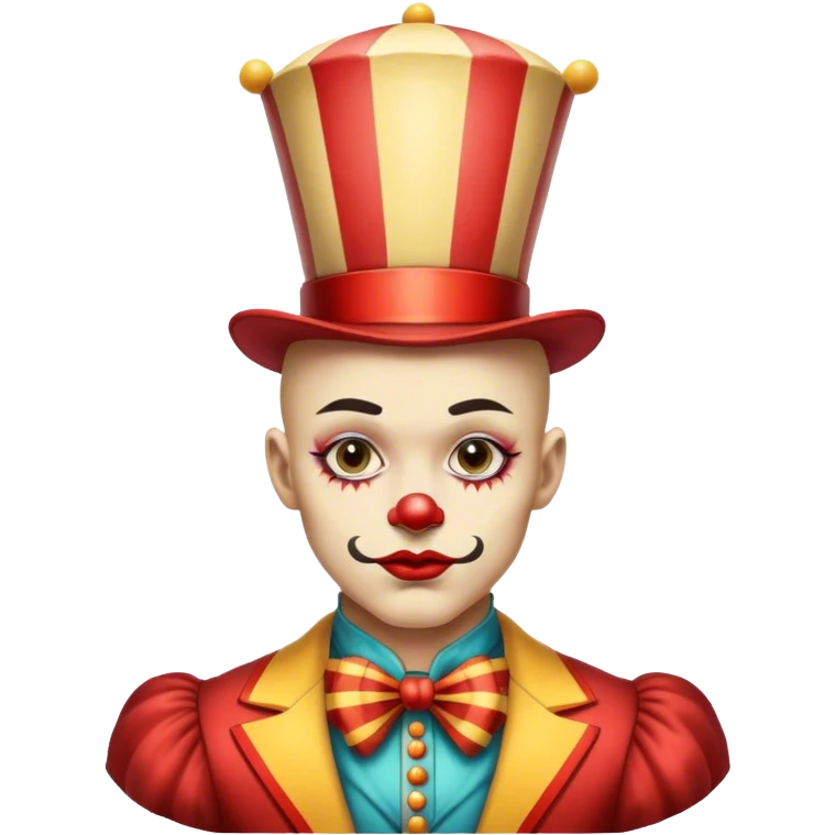 Vintage circus freak emoji