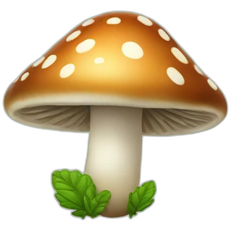 Weed-mushrooms emoji