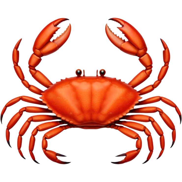 Cooked crab emoji