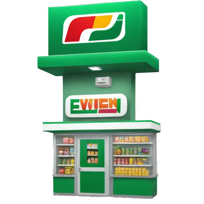 Seven Eleven Convenience Store emoji