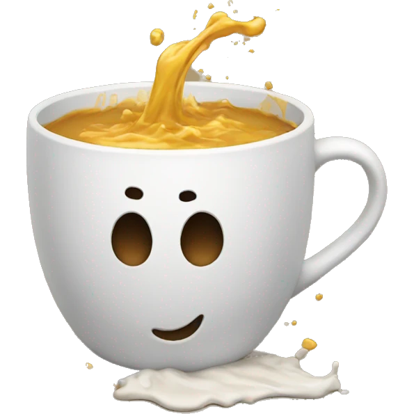 spilling cup emoji