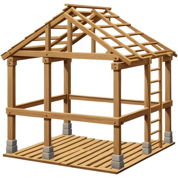 casa en construcción  emoji