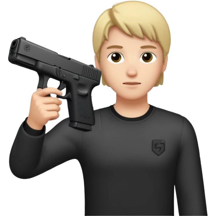 Cara con una clok19 emoji