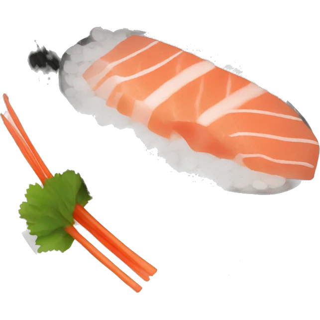 cartoon sashimi emoji
