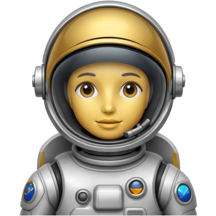 astonaut robot copilot emoji