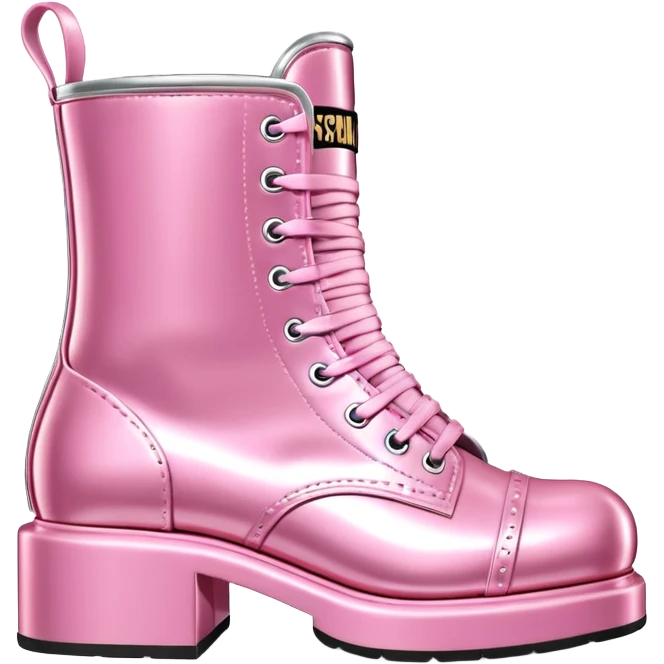 Moschino style spam can shoe sculpture  emoji