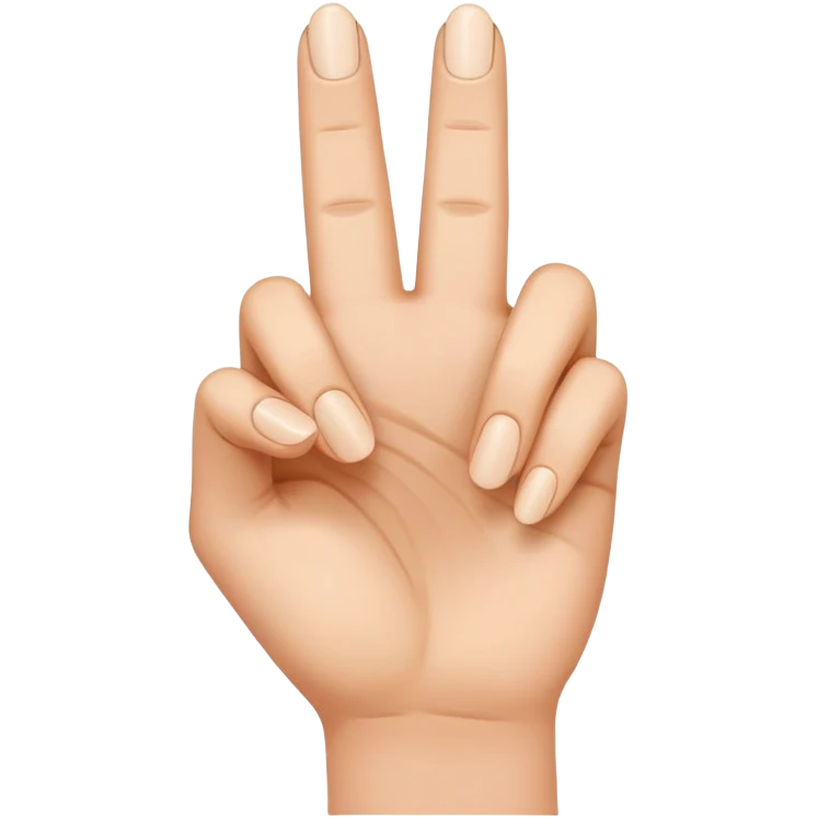 index fingers facing each other emoji
