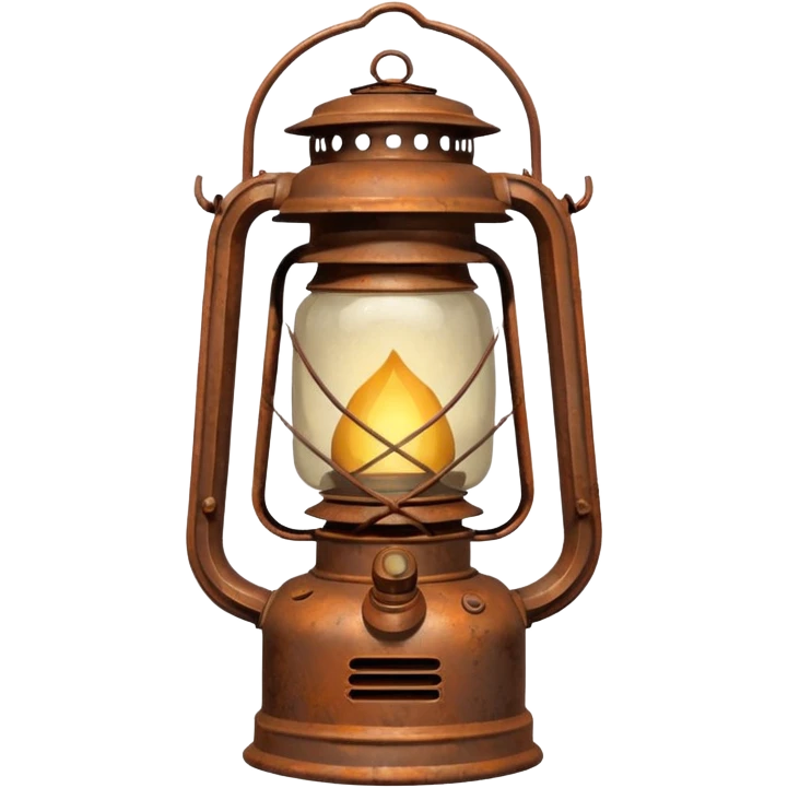 old lantern emoji