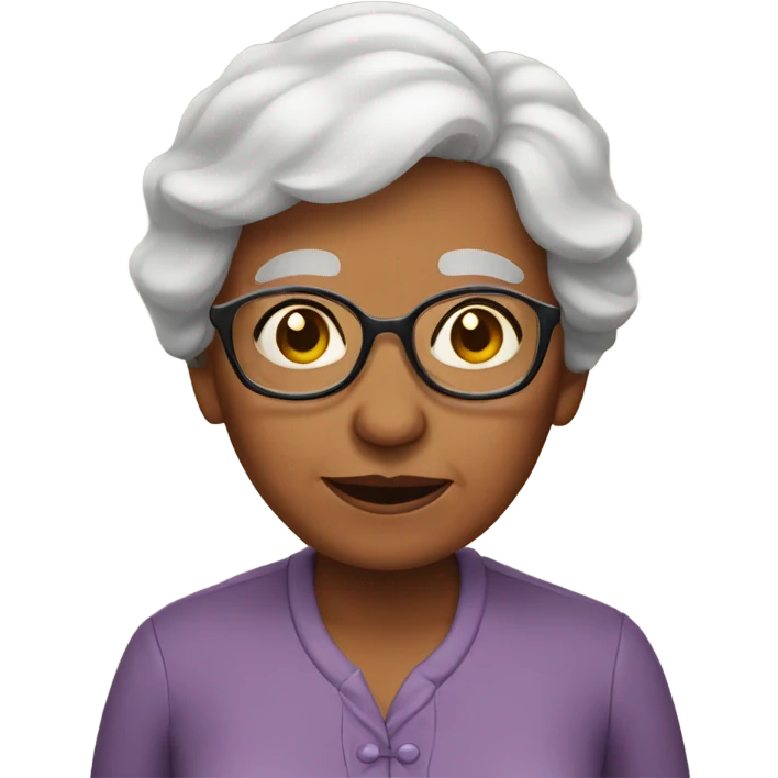 grandmother emoji