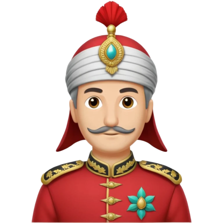 Génère moi un ancien soldat de l'empire ottoman  emoji
