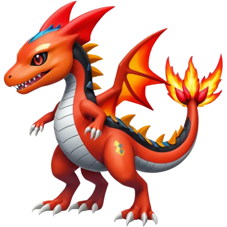 Meloetta-Garchomp-Guilmon-Pokémon-Fakémon-fusion-hybrid-creature emoji