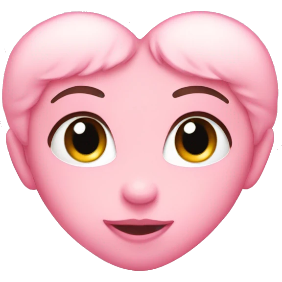 baby pink heart emoji