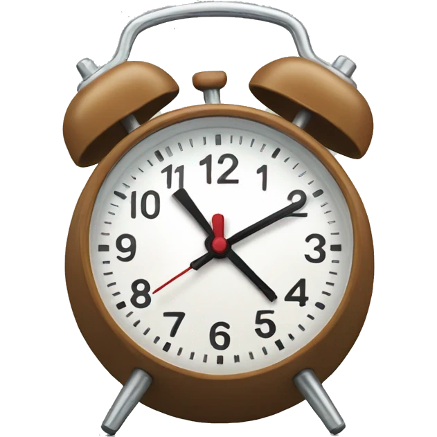 alarm clocks piled up emoji