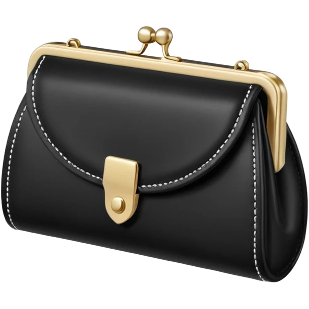 small elegant clutch purse for women emoji