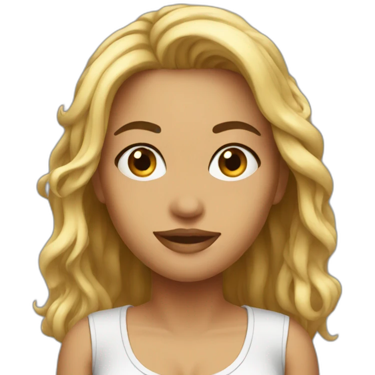 Hot girl emoji