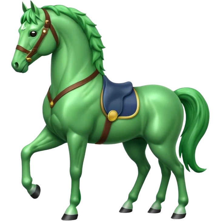 Green horse emoji