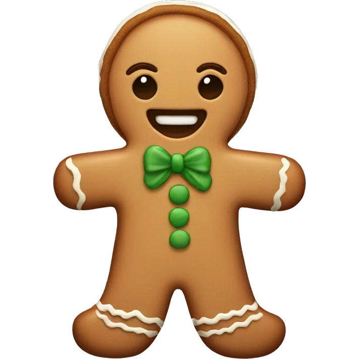 gingerbread emoji