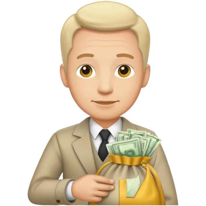 UNCLE WITH a bag OF MONEY emoji