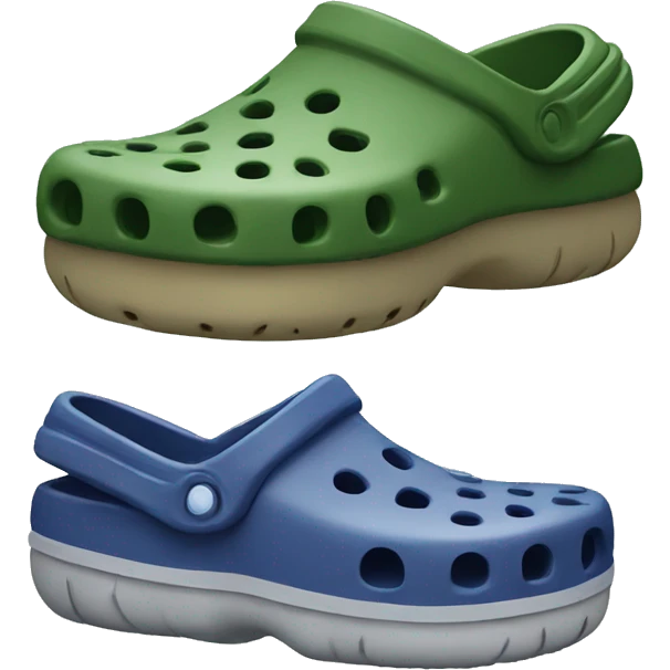 crocs with jibbitz  emoji