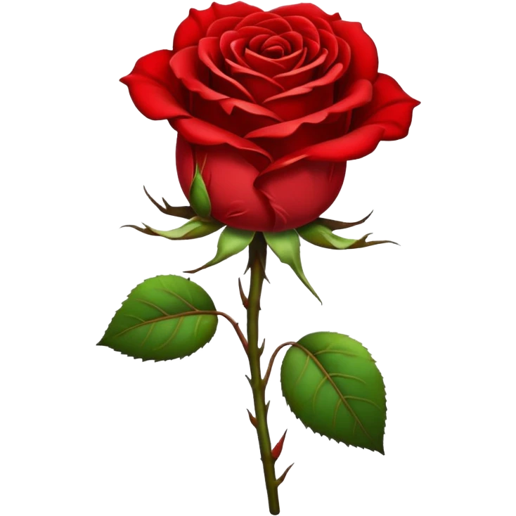 Dying rose emoji