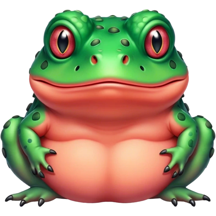 Bufo is blushing emoji