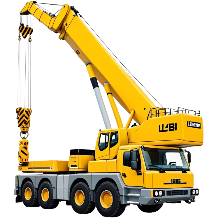 Crane - Liebherr LTM 1200-5.1 (Model Year: 2022) (Iconic colour: Yellow) emoji