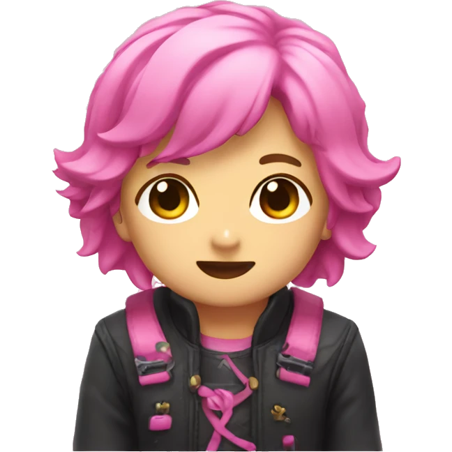 pink gatcha emoji